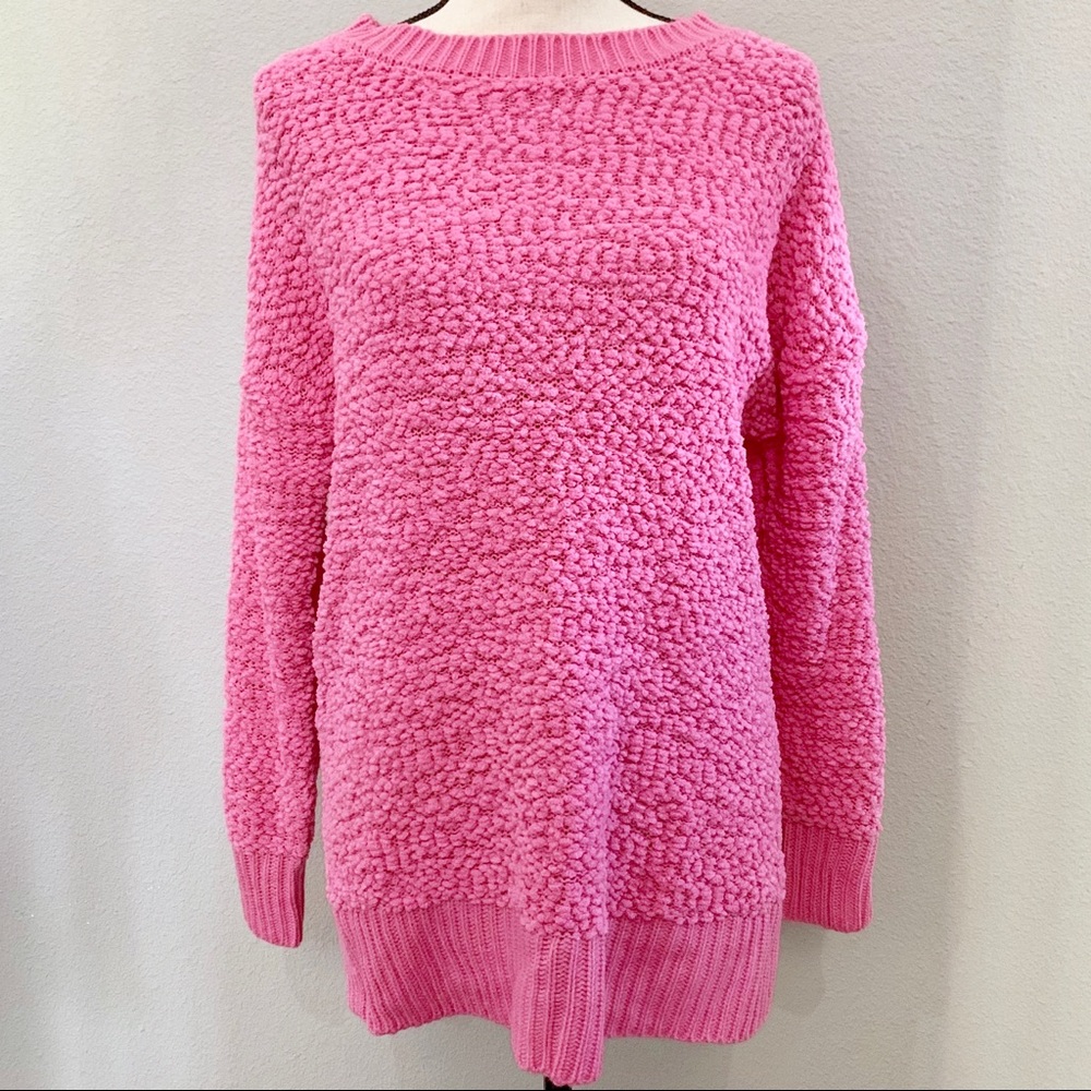 Popcorn Tunic Sweater